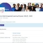 Wipro is hiring Work Integrated Learning Program 2025
