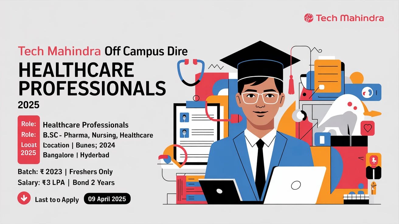 Tech Mahindra Off Campus Drive 2025