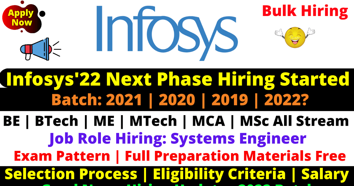 Infosys Off-Campus Hiring 2025: Massive Opportunity for Freshers!